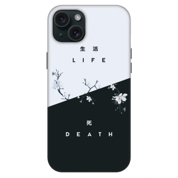 Szilikon tok erre a típusra Apple iPhone 15 Plus - Life - Death