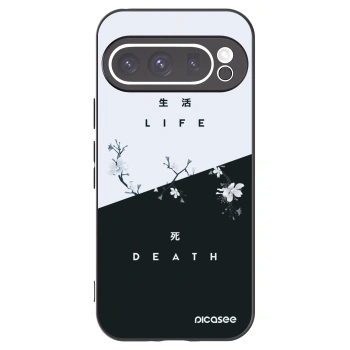 Picasee fekete szilikon tok az alábbi mobiltelefonokra Google Pixel 9 Pro XL - Life - Death