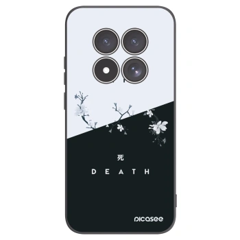 Picasee fekete szilikon tok az alábbi mobiltelefonokra Xiaomi Redmi Note 15 Pro 4G - Life - Death