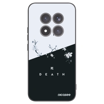 Picasee fekete szilikon tok az alábbi mobiltelefonokra Xiaomi Redmi Note 15 Pro+ - Life - Death