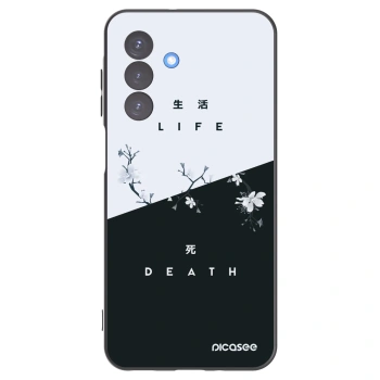 Picasee fekete szilikon tok az alábbi mobiltelefonokra Samsung Galaxy A17 5G - Life - Death