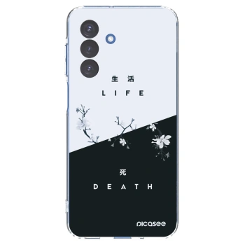 Picasee átlátszó szilikon tok az alábbi mobiltelefonokra Samsung Galaxy A17 5G - Life - Death