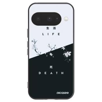 Picasee fekete szilikon tok az alábbi mobiltelefonokra Google Pixel 10 - Life - Death