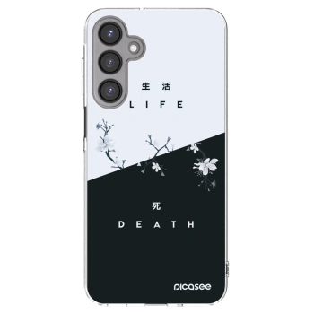 Picasee átlátszó szilikon tok az alábbi mobiltelefonokra Samsung Galaxy A16 4G - Life - Death