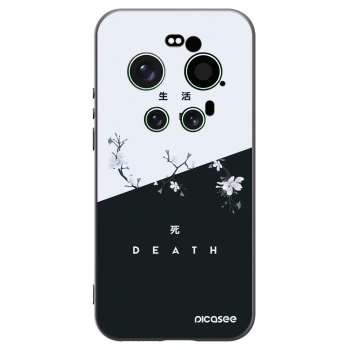 Picasee fekete szilikon tok az alábbi mobiltelefonokra Xiaomi 17 Ultra - Life - Death