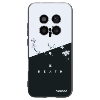 Picasee fekete szilikon tok az alábbi mobiltelefonokra Honor Magic8 Pro 5G - Life - Death