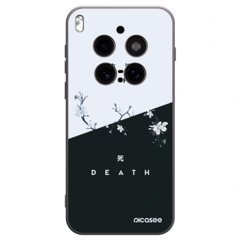 Picasee fekete szilikon tok az alábbi mobiltelefonokra Vivo X300 Pro - Life - Death