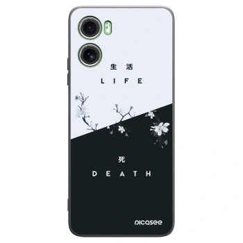Picasee fekete szilikon tok az alábbi mobiltelefonokra Motorola Moto G06 - Life - Death