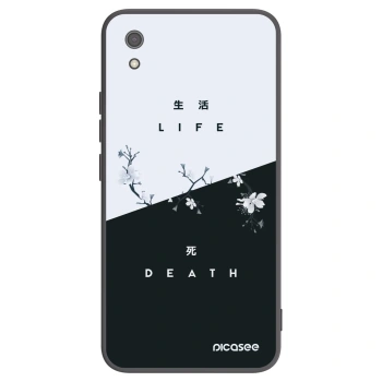 Picasee fekete szilikon tok az alábbi mobiltelefonokra Xiaomi Redmi 7A - Life - Death