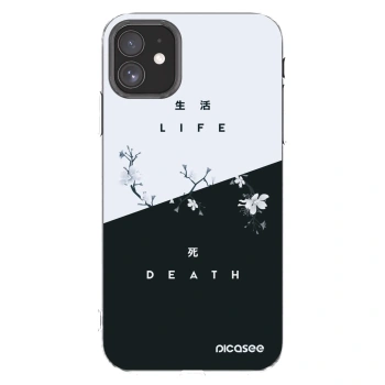 Picasee átlátszó szilikon tok az alábbi mobiltelefonokra Apple iPhone 11 - Life - Death