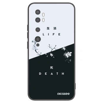Picasee fekete szilikon tok az alábbi mobiltelefonokra Xiaomi Mi Note 10 (Pro) - Life - Death