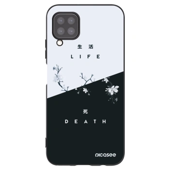 Picasee fekete szilikon tok az alábbi mobiltelefonokra Huawei P40 Lite - Life - Death