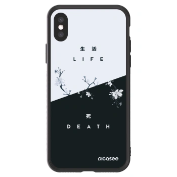 Picasee ULTIMATE CASE Apple iPhone X/XS - készülékre - Life - Death