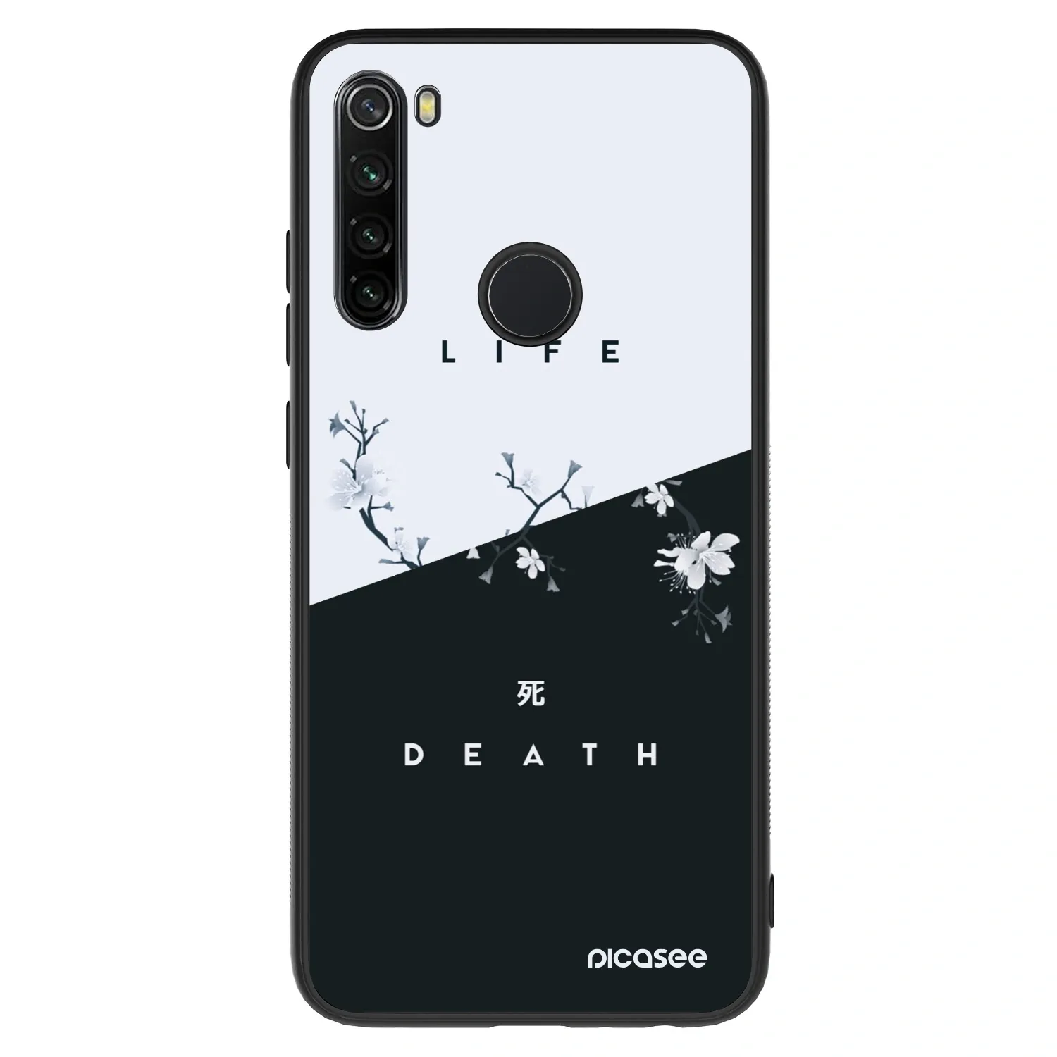 Picasee ULTIMATE CASE Xiaomi Redmi Note 8 - készülékre - Life - Death