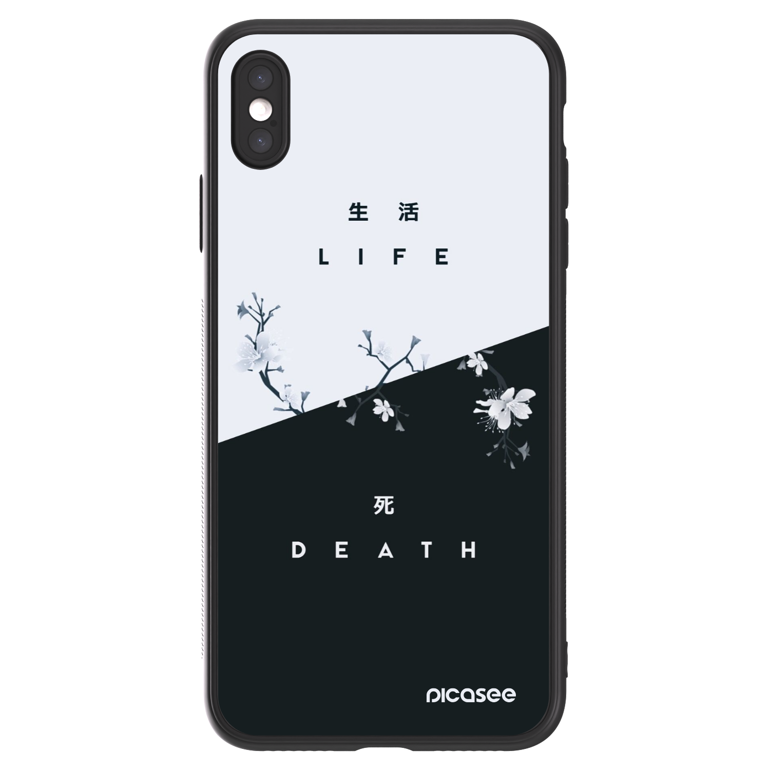 Picasee ULTIMATE CASE Apple iPhone XS Max - készülékre - Life - Death