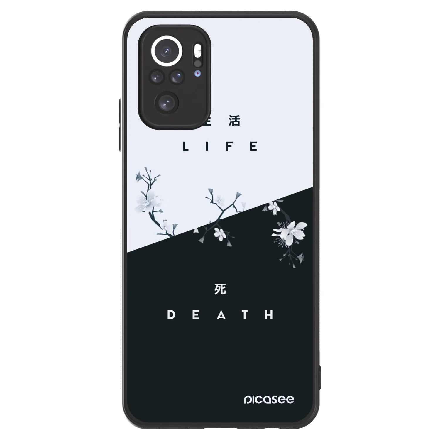 Picasee ULTIMATE CASE Xiaomi Redmi Note 10 - készülékre - Life - Death
