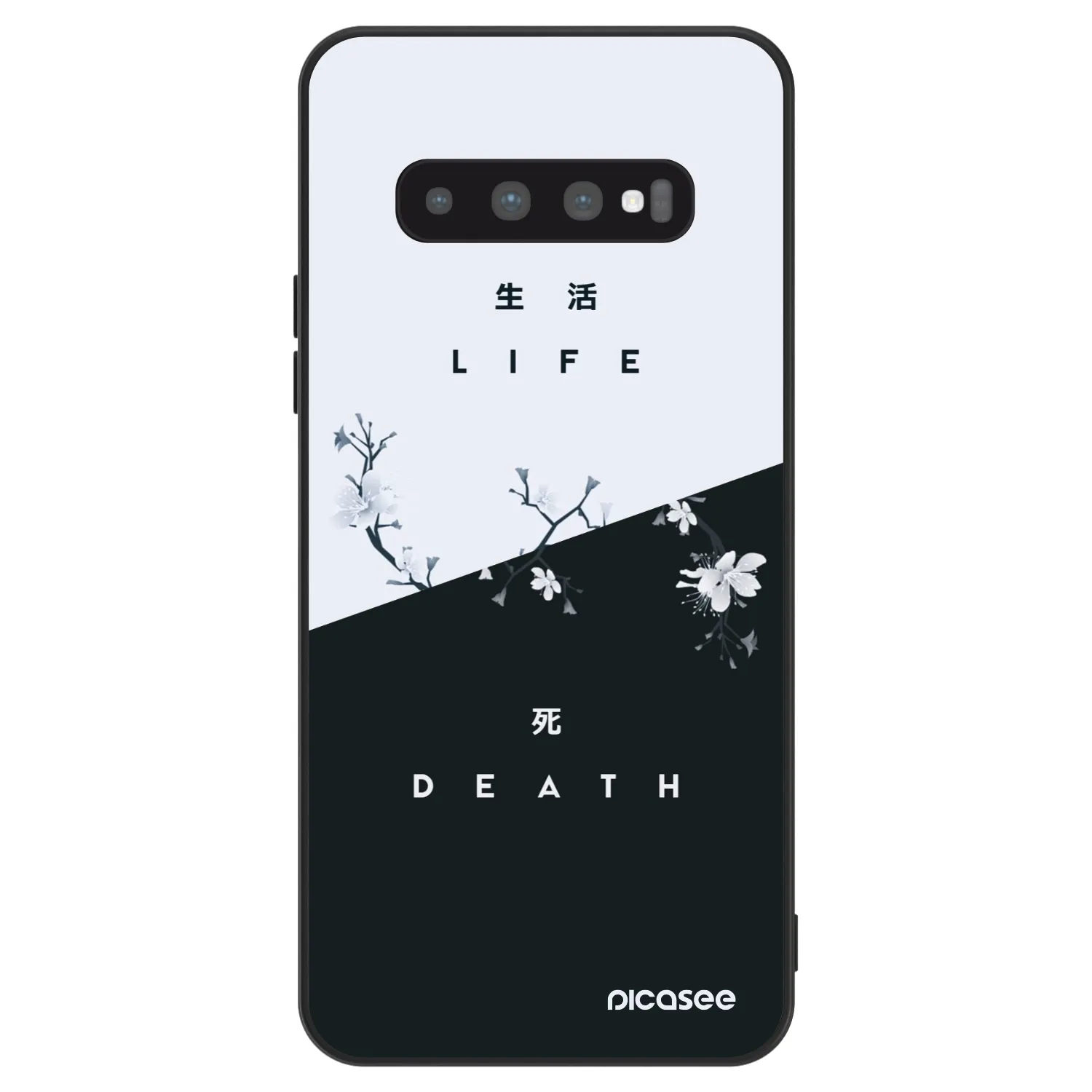 Picasee ULTIMATE CASE Samsung Galaxy S10 G973 - készülékre - Life - Death