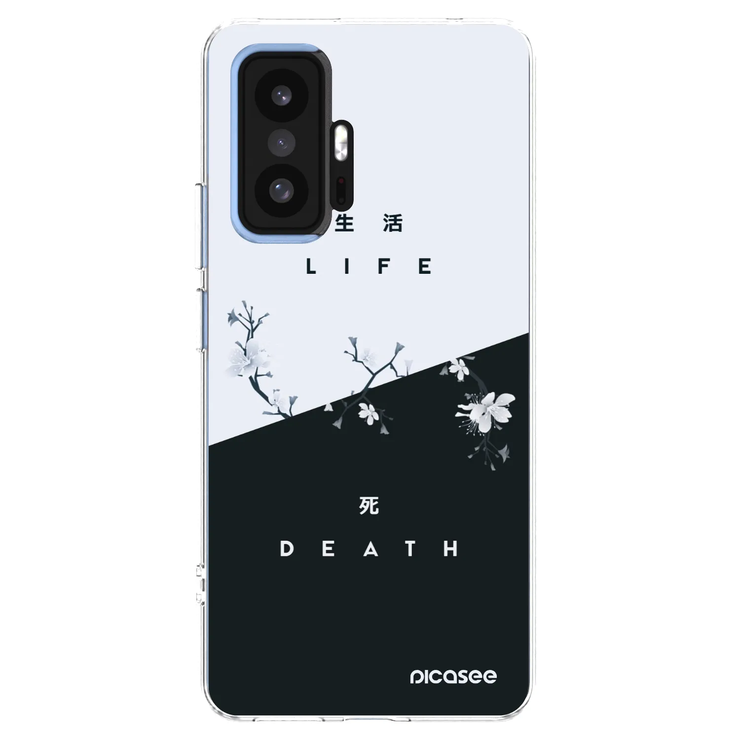 Picasee átlátszó szilikon tok az alábbi mobiltelefonokra Xiaomi 11T Pro - Life - Death