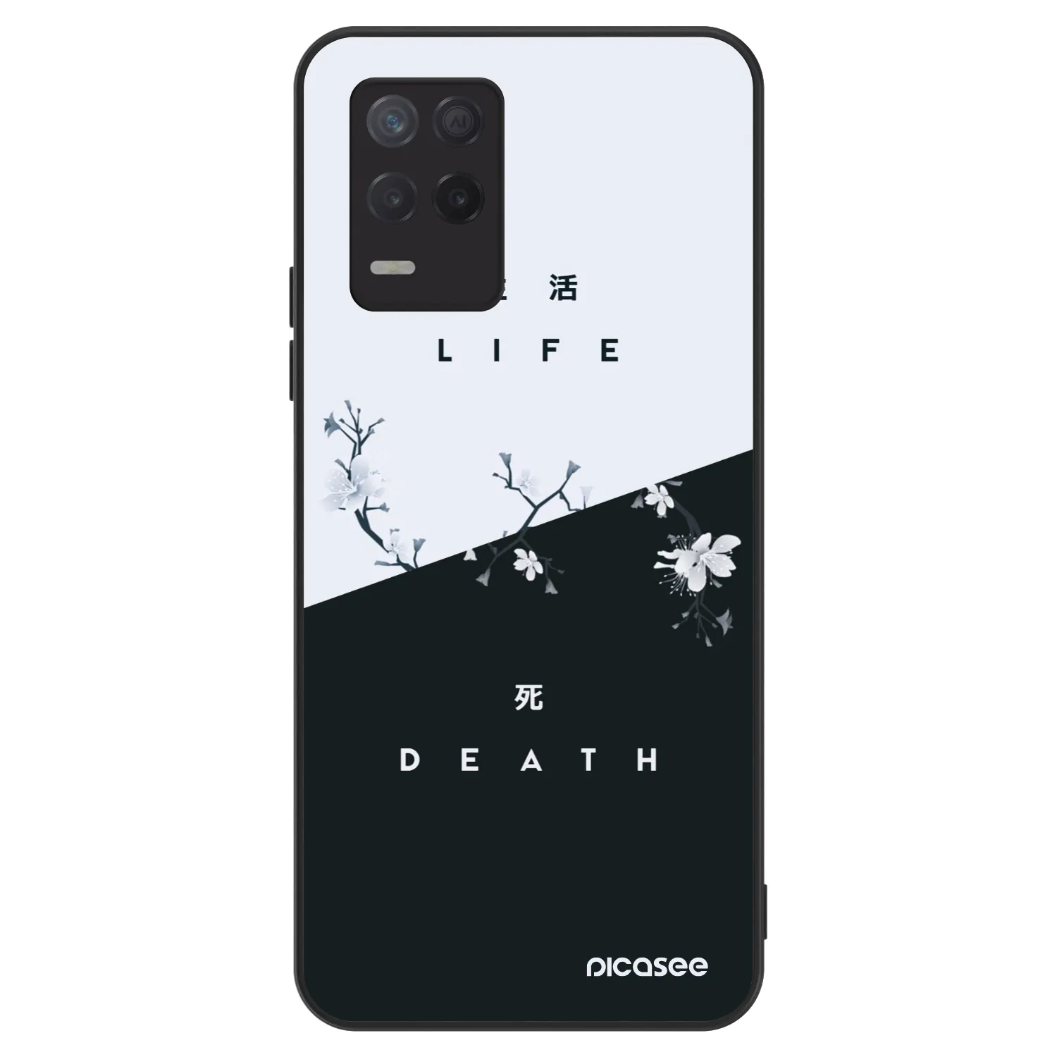 Picasee ULTIMATE CASE Realme 8 5G - készülékre - Life - Death