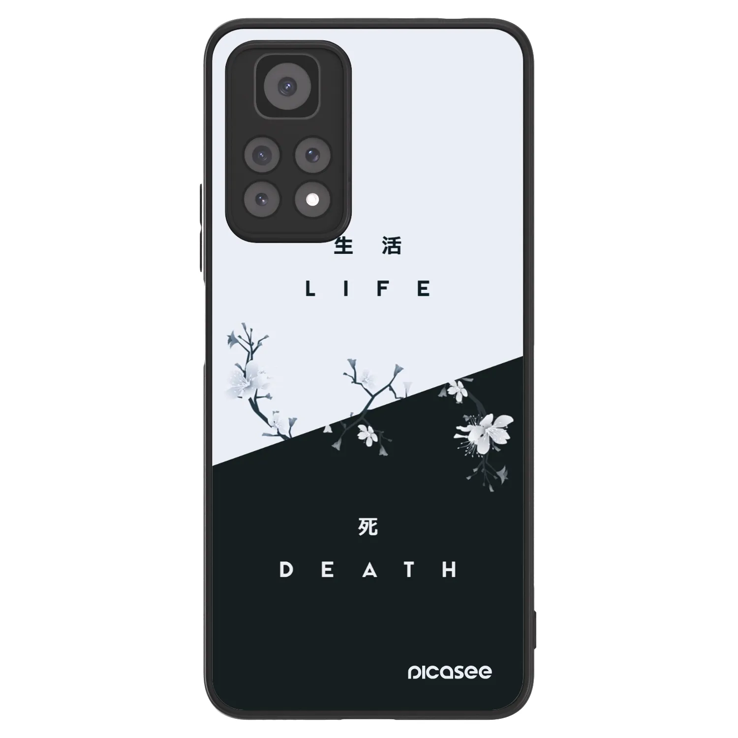 Picasee ULTIMATE CASE Xiaomi Redmi Note 11 Pro 5G - készülékre - Life - Death