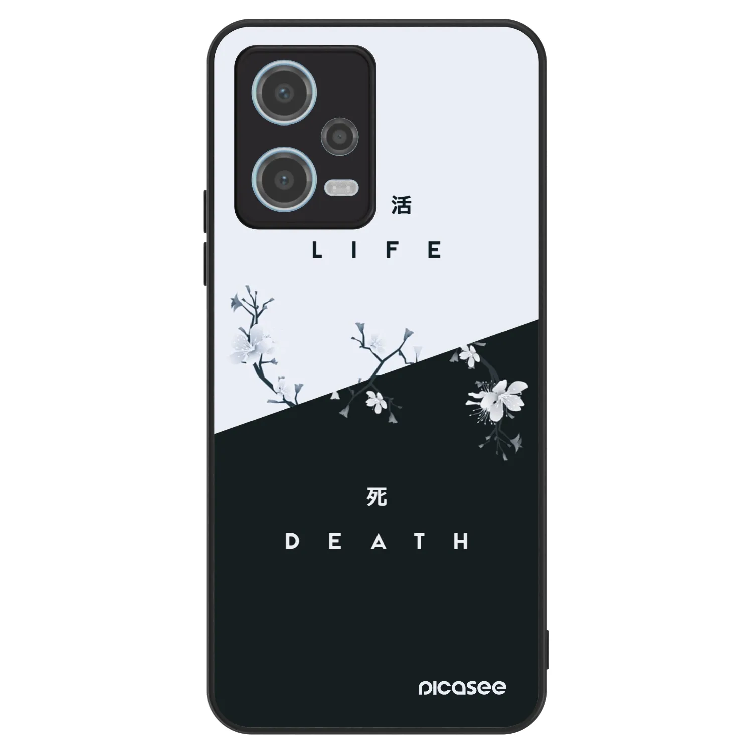 Picasee ULTIMATE CASE Xiaomi Redmi Note 12 5G - készülékre - Life - Death