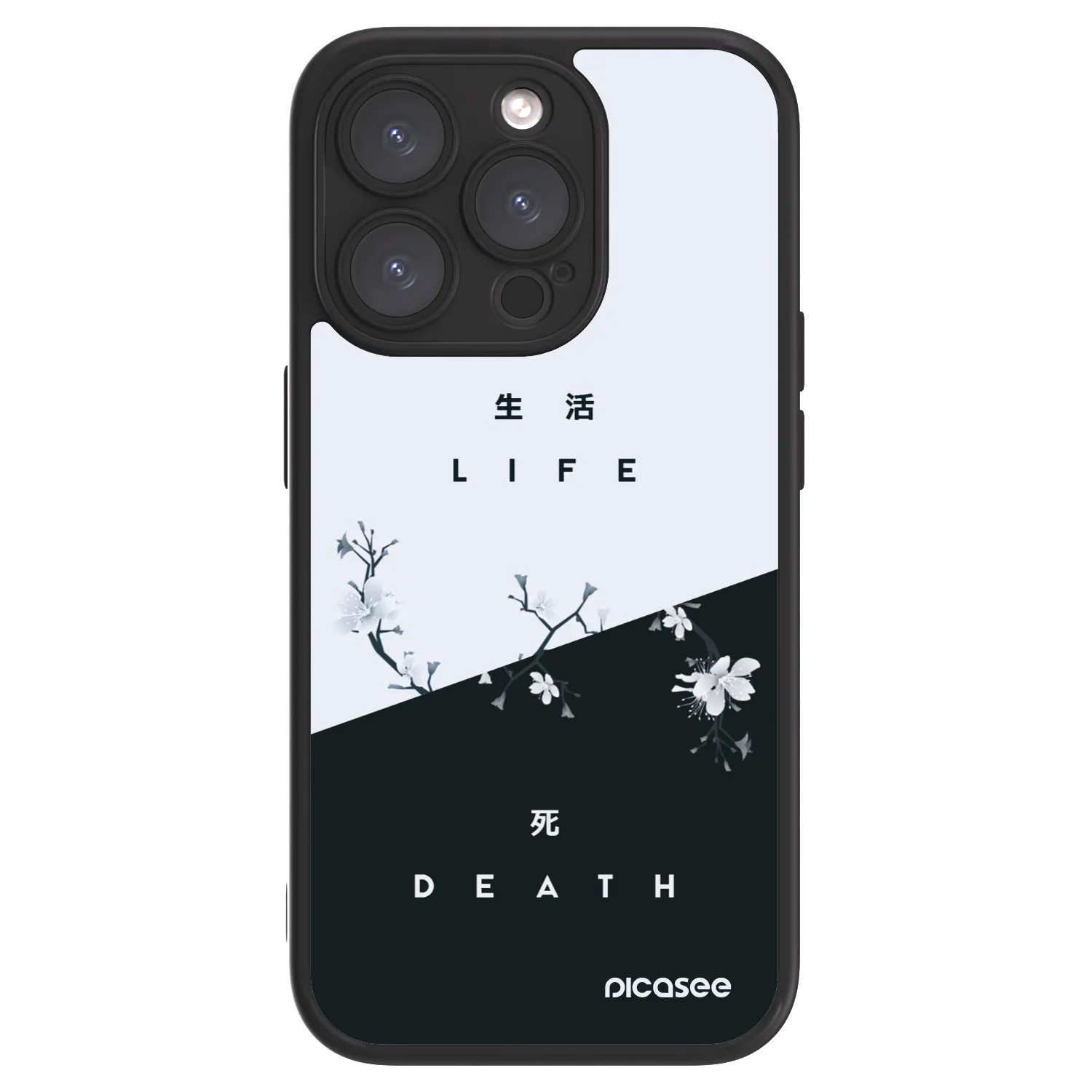 Picasee ULTIMATE CASE MagSafe Apple iPhone 15 Pro - készülékre - Life - Death