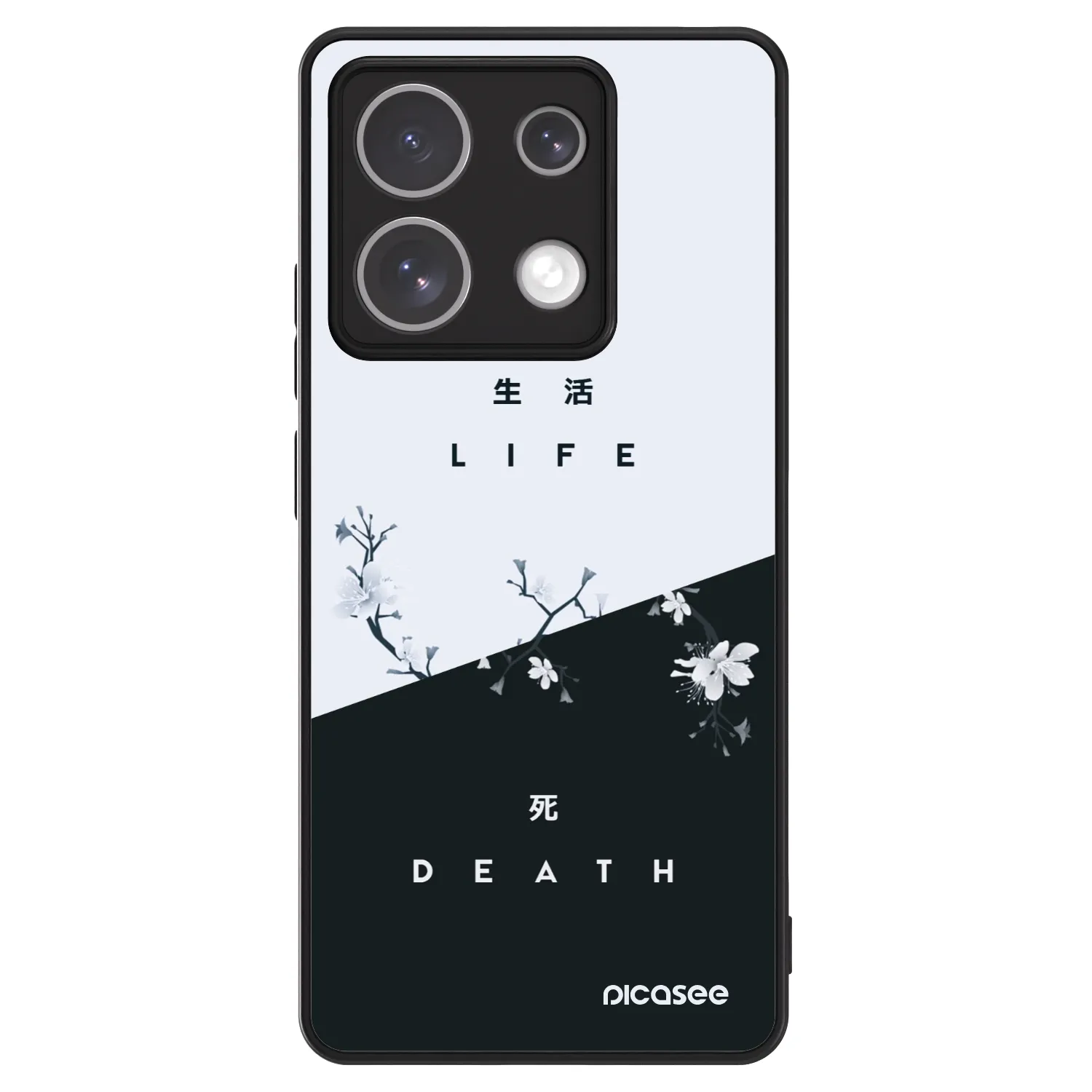 Picasee ULTIMATE CASE Xiaomi Redmi Note 13 5G - készülékre - Life - Death