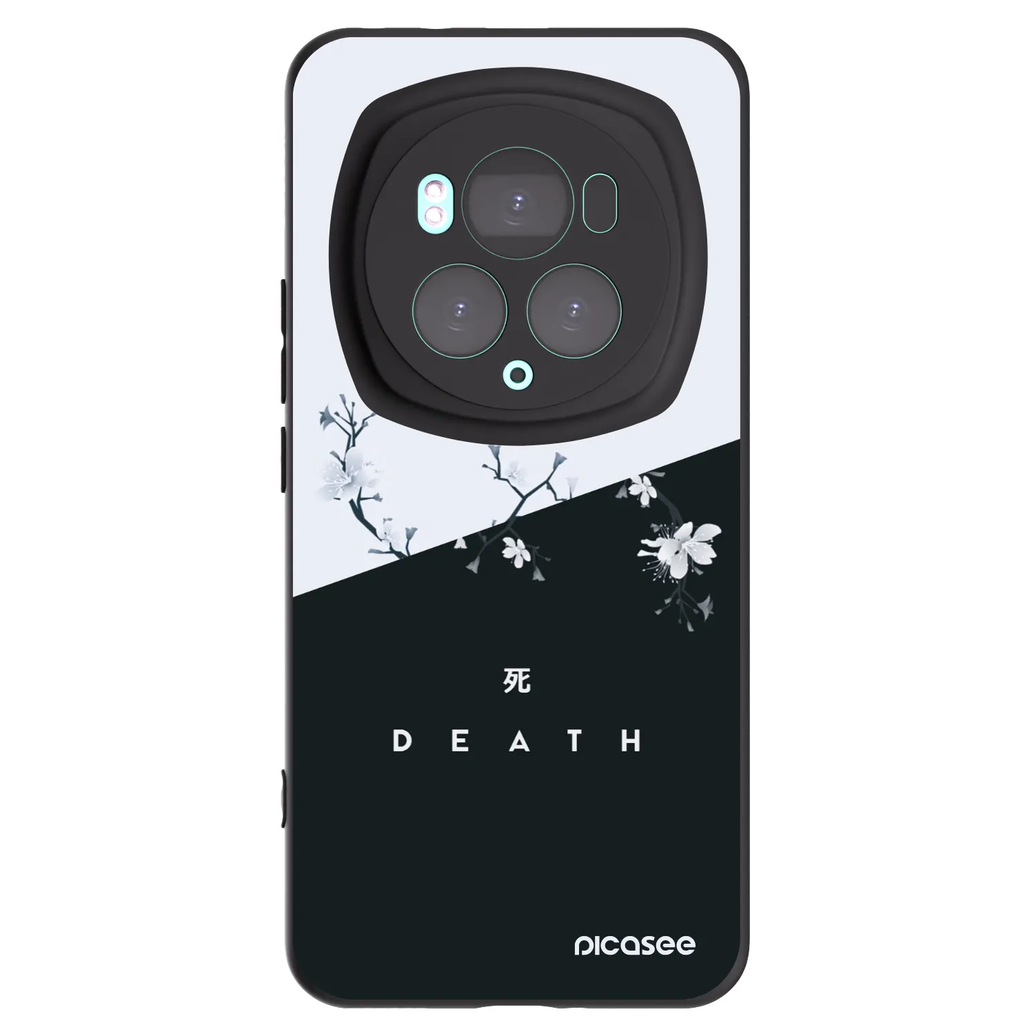 Picasee fekete szilikon tok az alábbi mobiltelefonokra Honor Magic6 Pro - Life - Death