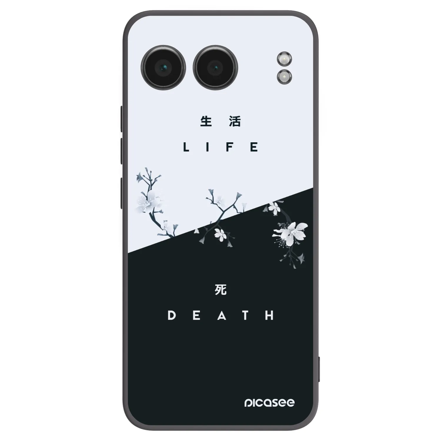 Picasee fekete szilikon tok az alábbi mobiltelefonokra OnePlus Nord 4 - Life - Death