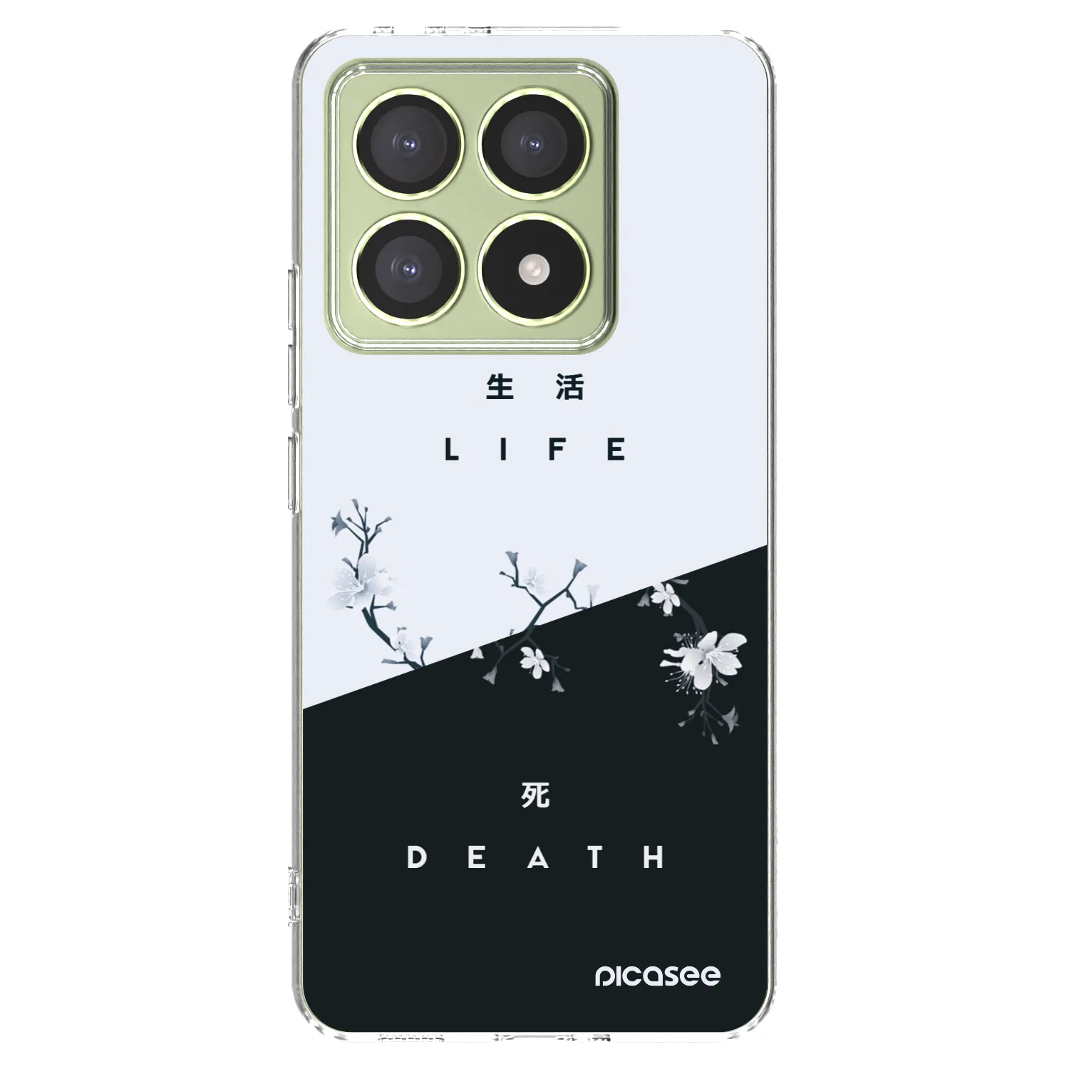 Picasee átlátszó szilikon tok az alábbi mobiltelefonokra Xiaomi 14T - Life - Death