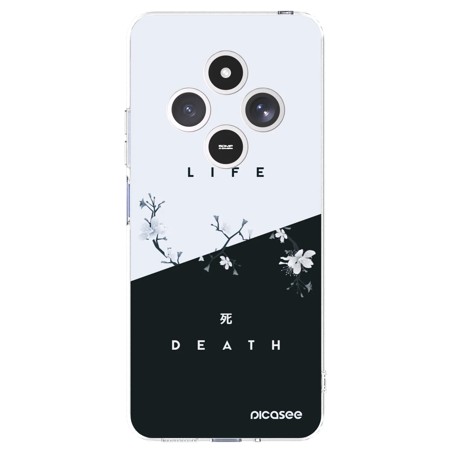 Picasee átlátszó szilikon tok az alábbi mobiltelefonokra Xiaomi Redmi 14C - Life - Death