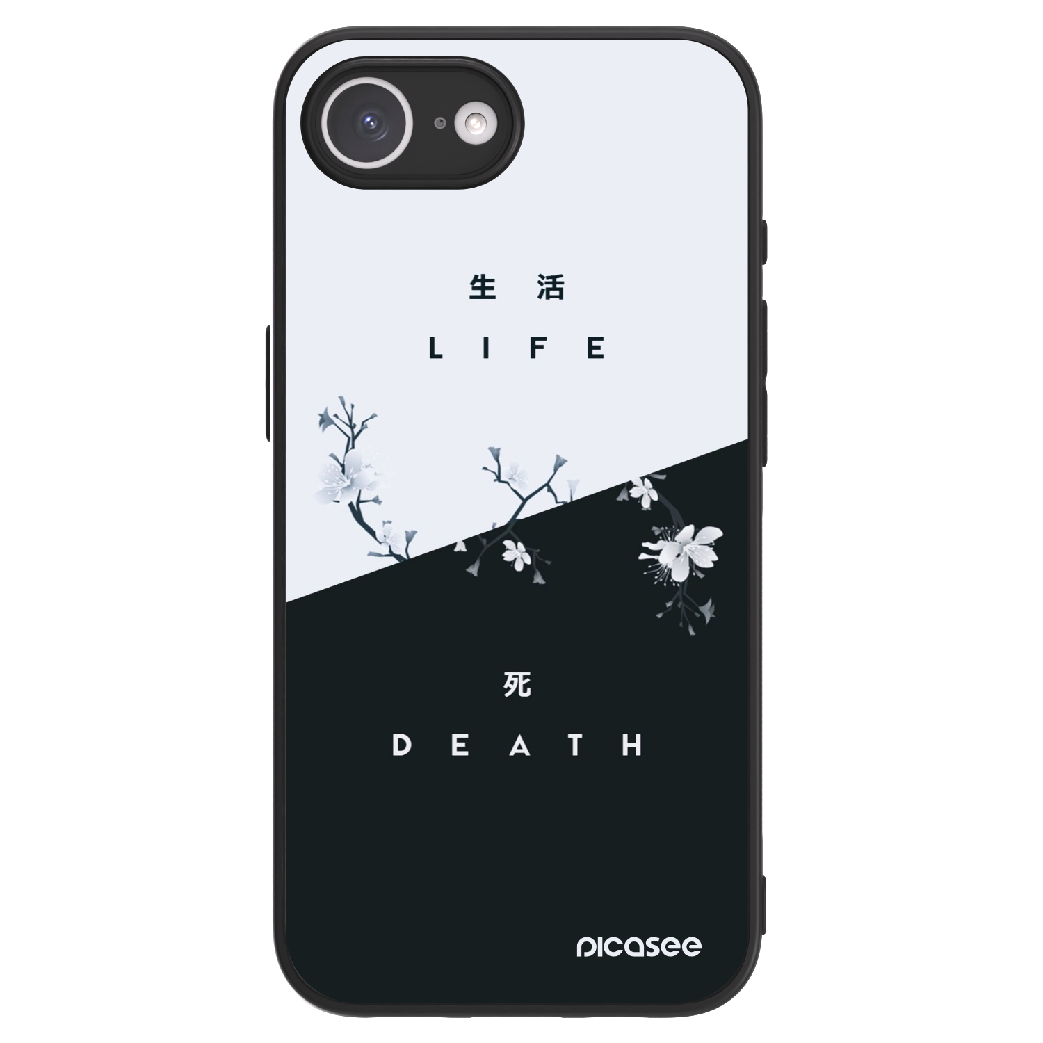 Picasee ULTIMATE CASE MagSafe Apple iPhone 16e - készülékre - Life - Death