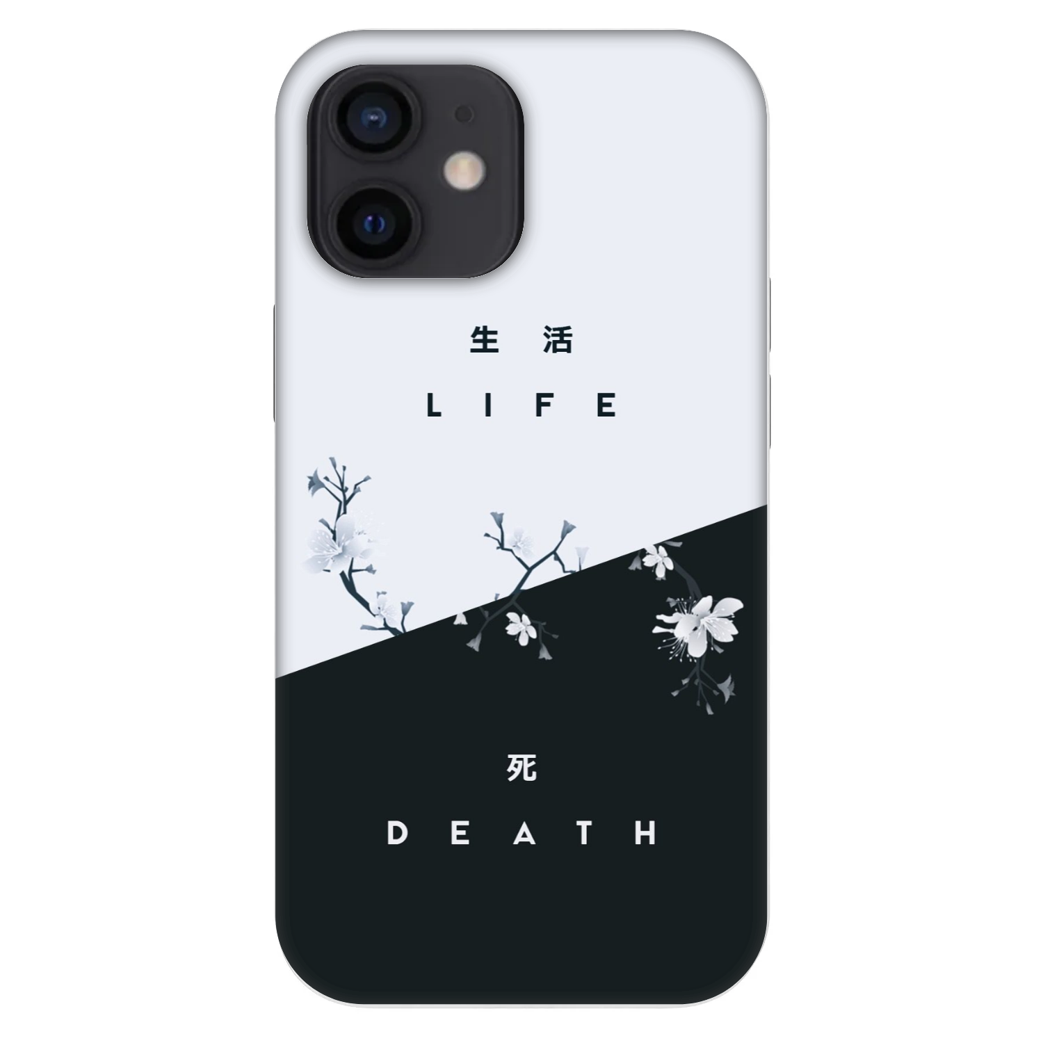 Picasee Fashion Case Apple iPhone 12 mini - Life - Death