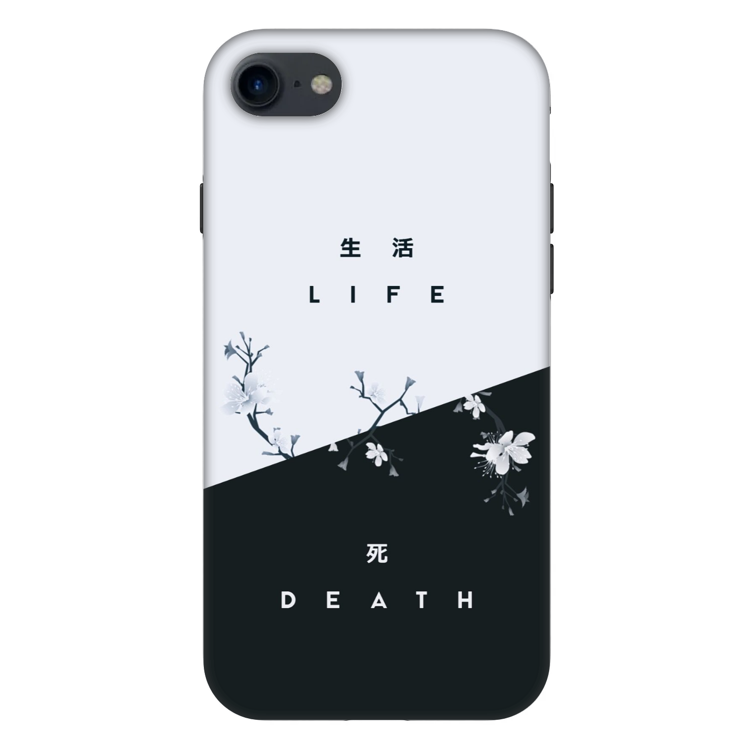 Picasee Fashion Case Apple iPhone 7 - Life - Death