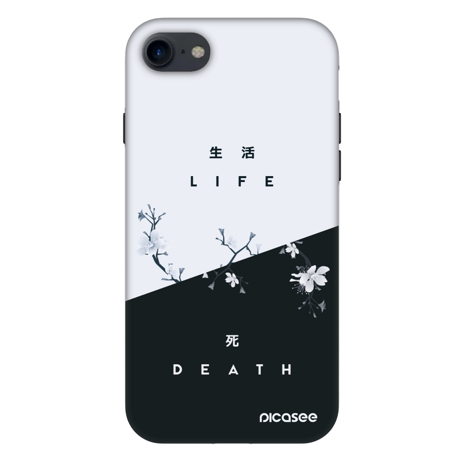 Picasee Fashion Case Apple iPhone 8 - Life - Death