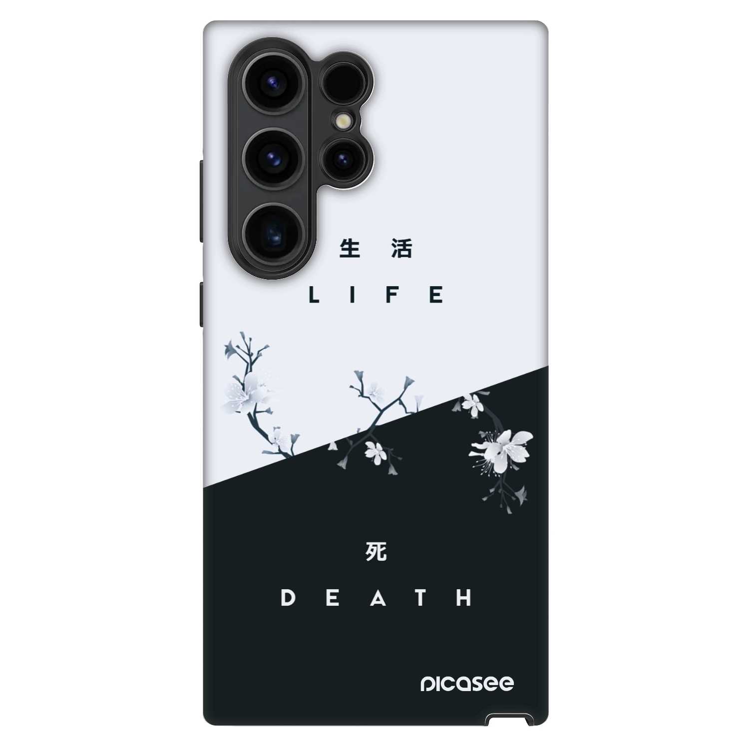 Picasee Fashion Case Samsung Galaxy S22 Ultra 5G - Life - Death