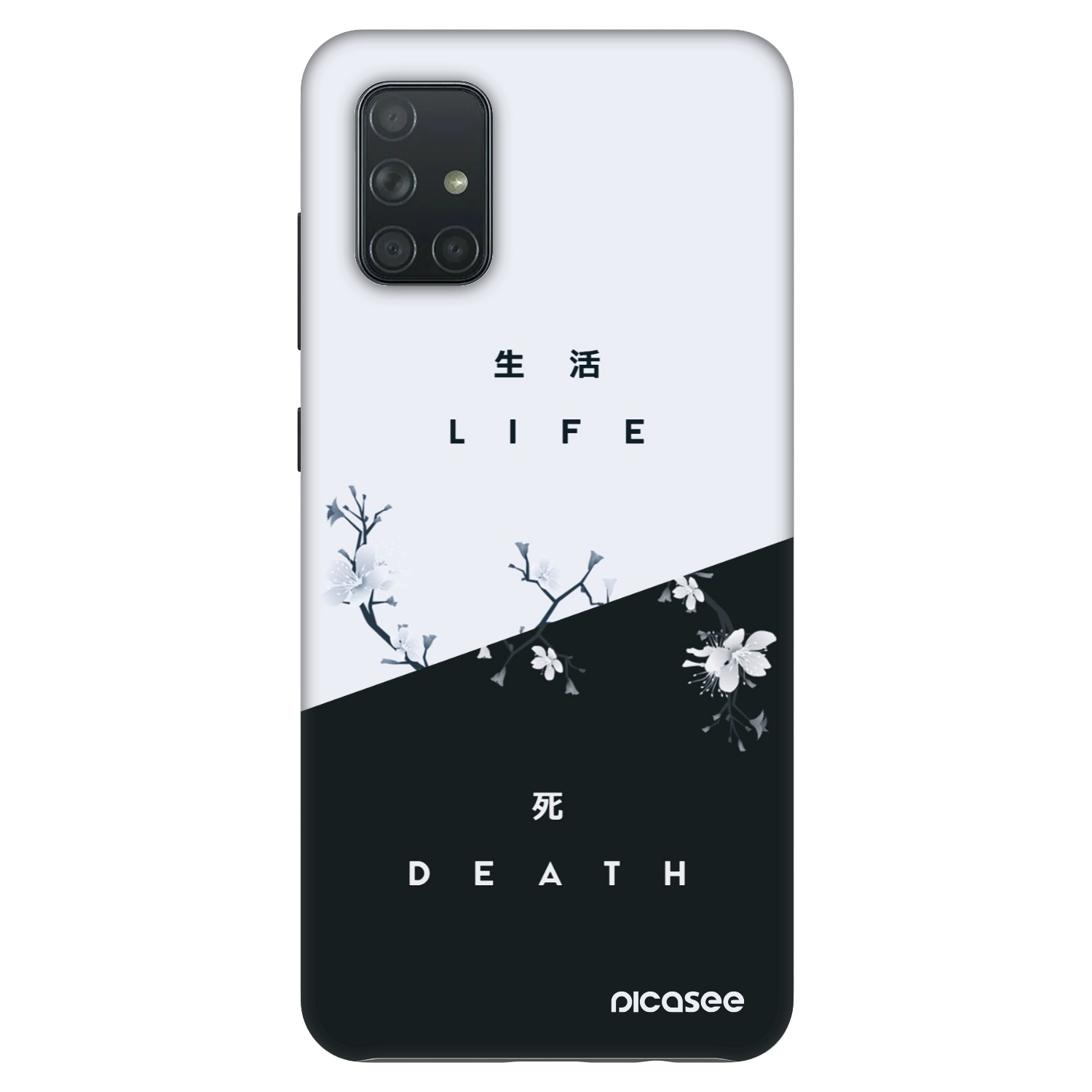 Picasee Fashion Case Samsung Galaxy A71 A715F - Life - Death