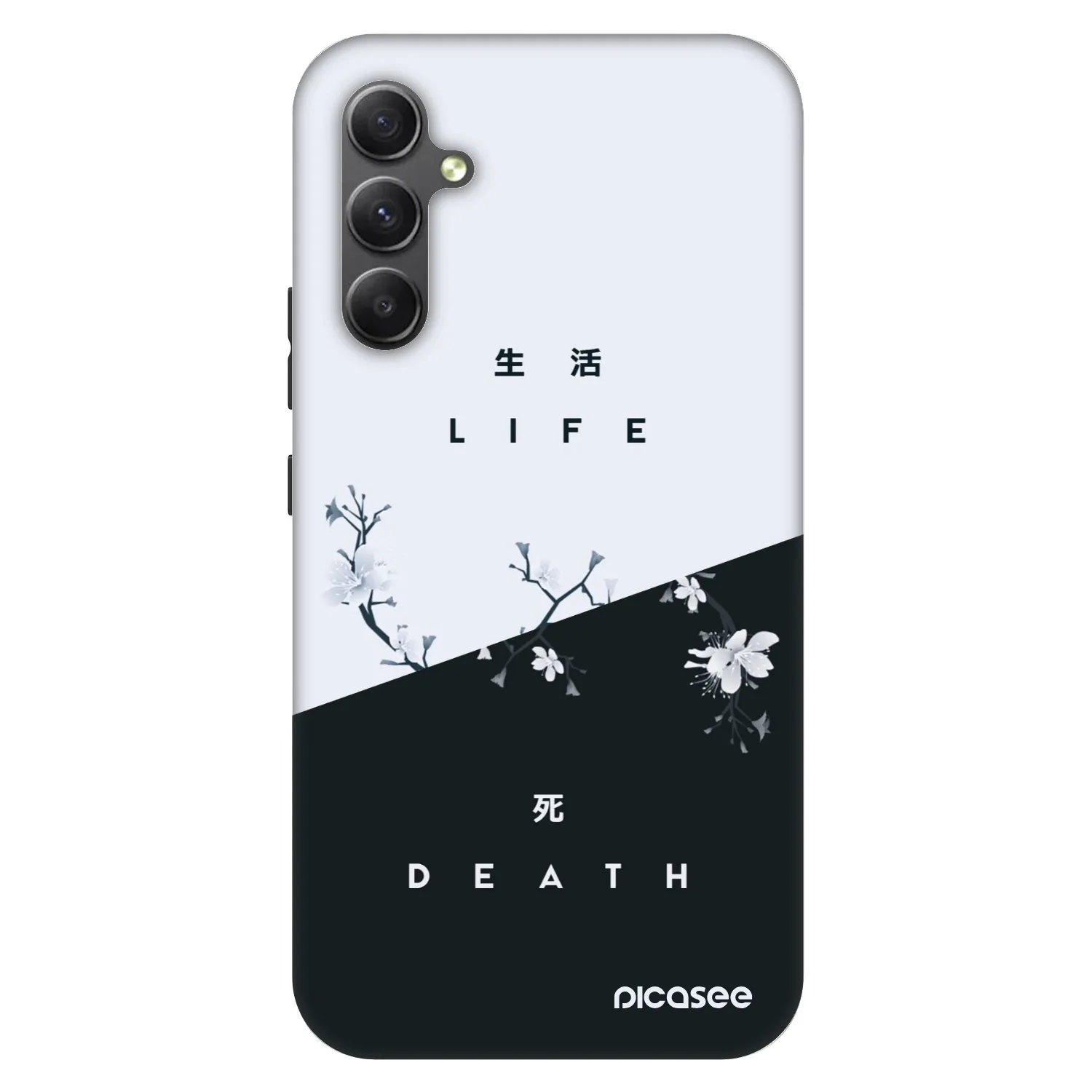 Picasee Fashion Case Samsung Galaxy A34 5G A346B - Life - Death