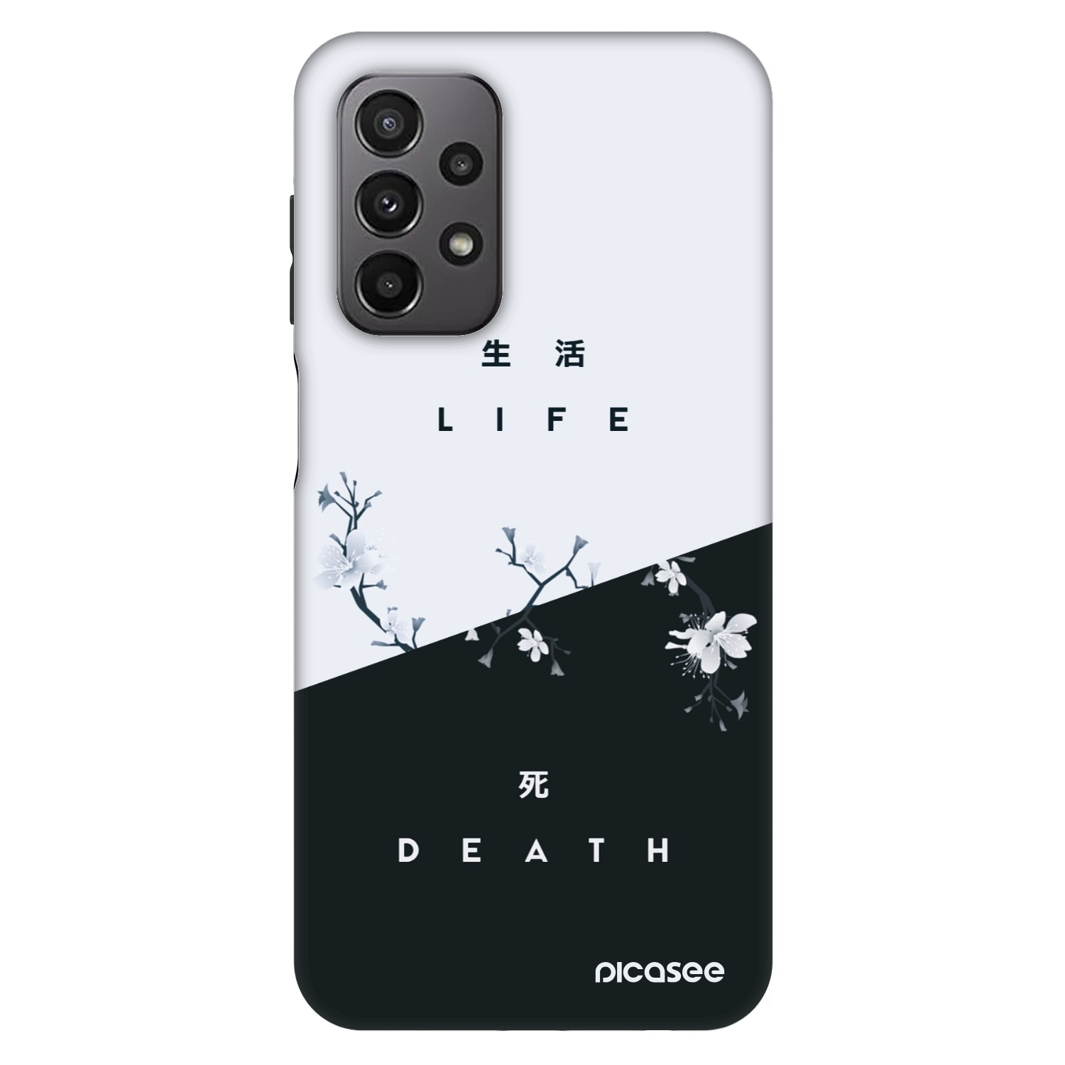 Picasee Fashion Case Samsung Galaxy A23 A235F 4G - Life - Death