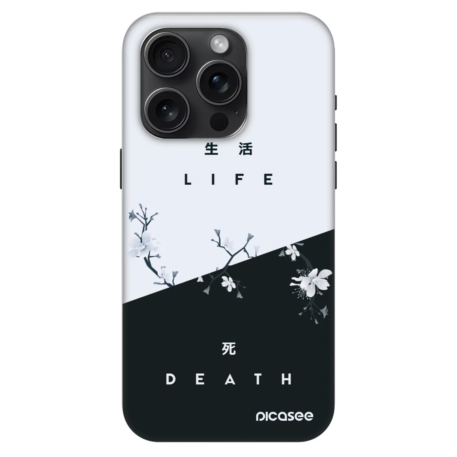 Picasee Fashion Case MagSafe Apple iPhone 15 Pro - Life - Death