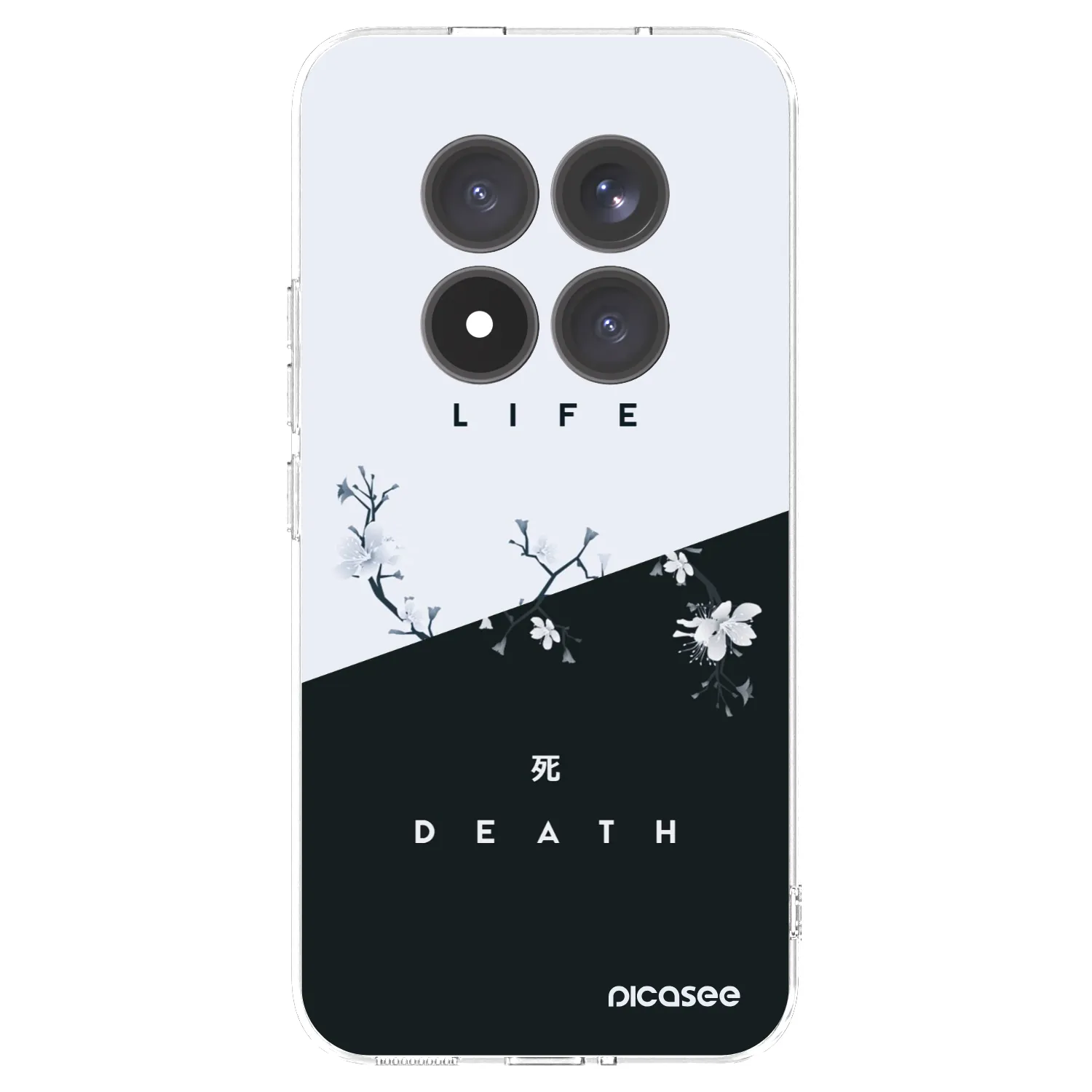 Picasee átlátszó szilikon tok az alábbi mobiltelefonokra Xiaomi Redmi Note 15 Pro+ - Life - Death