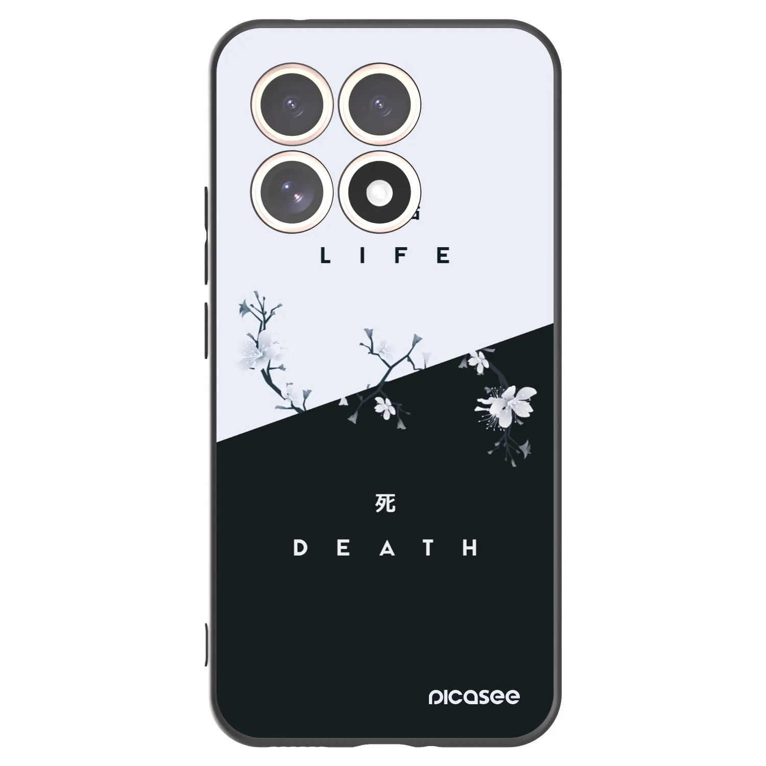 Picasee fekete szilikon tok az alábbi mobiltelefonokra Xiaomi 15T - Life - Death
