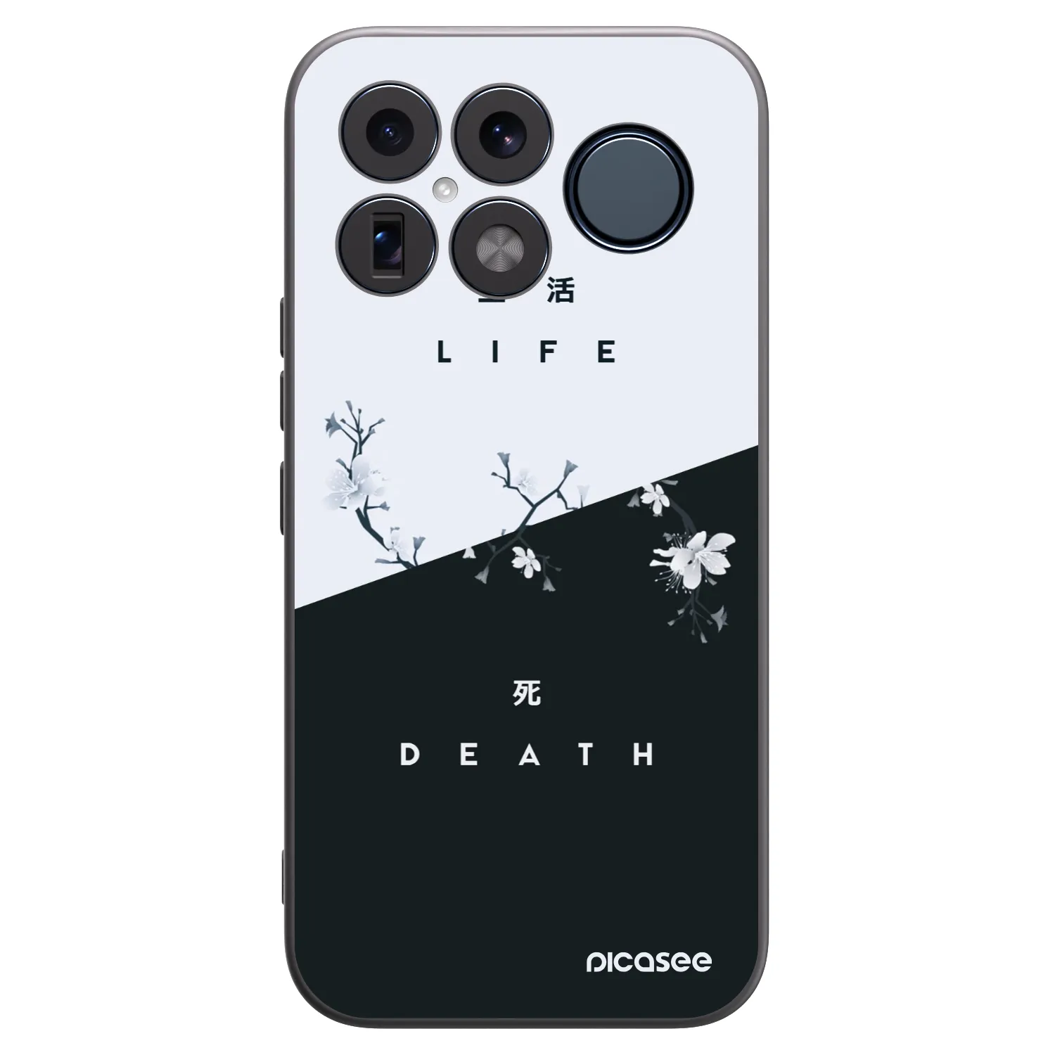 Picasee fekete szilikon tok az alábbi mobiltelefonokra Xiaomi Poco F8 Ultra - Life - Death