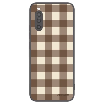 Tok az alábbi mobiltelefonokra Sony Xperia 10 II - Brown grid