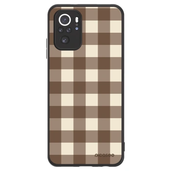 Szilikon tok erre a típusra Xiaomi Redmi Note 10 - Brown grid