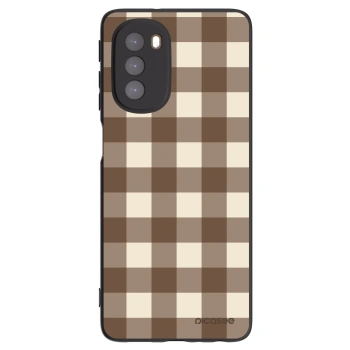 Tok az alábbi mobiltelefonokra Motorola Moto G51 - Brown grid
