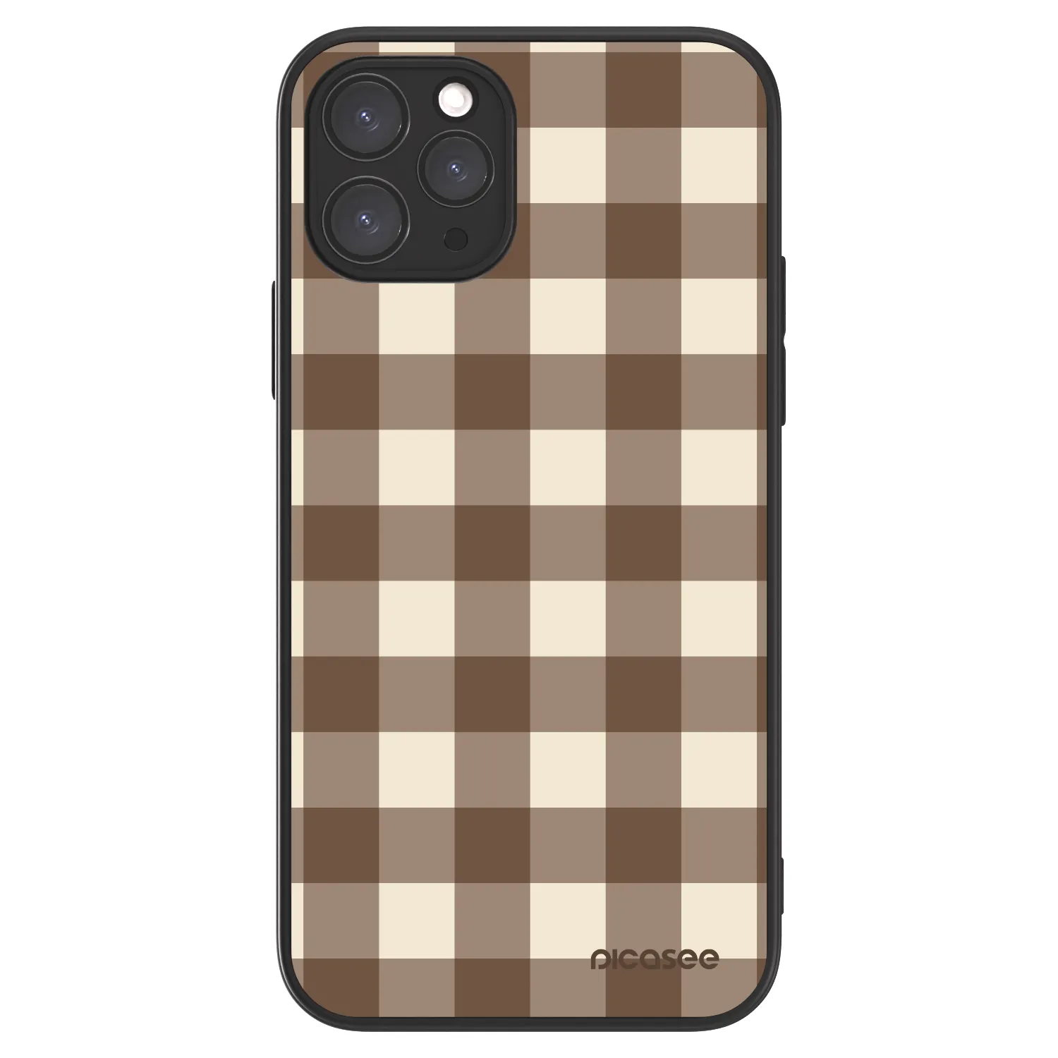 Picasee ULTIMATE CASE Apple iPhone 11 Pro - készülékre - Brown grid