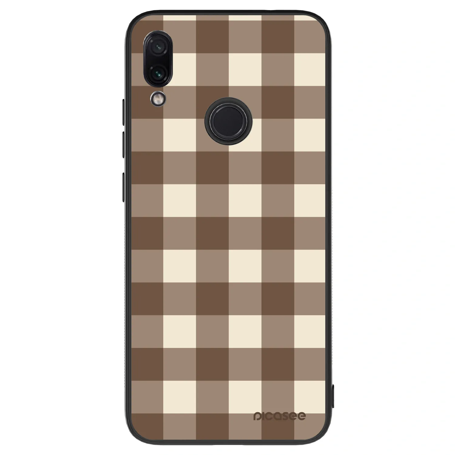 Picasee ULTIMATE CASE Xiaomi Redmi Note 7 - készülékre - Brown grid