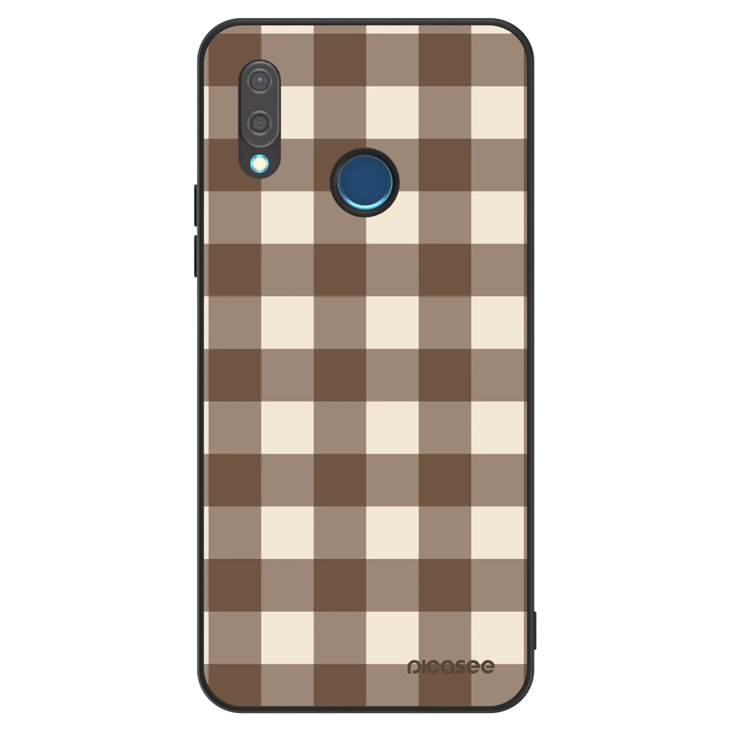 Picasee ULTIMATE CASE Huawei P20 Lite - készülékre - Brown grid