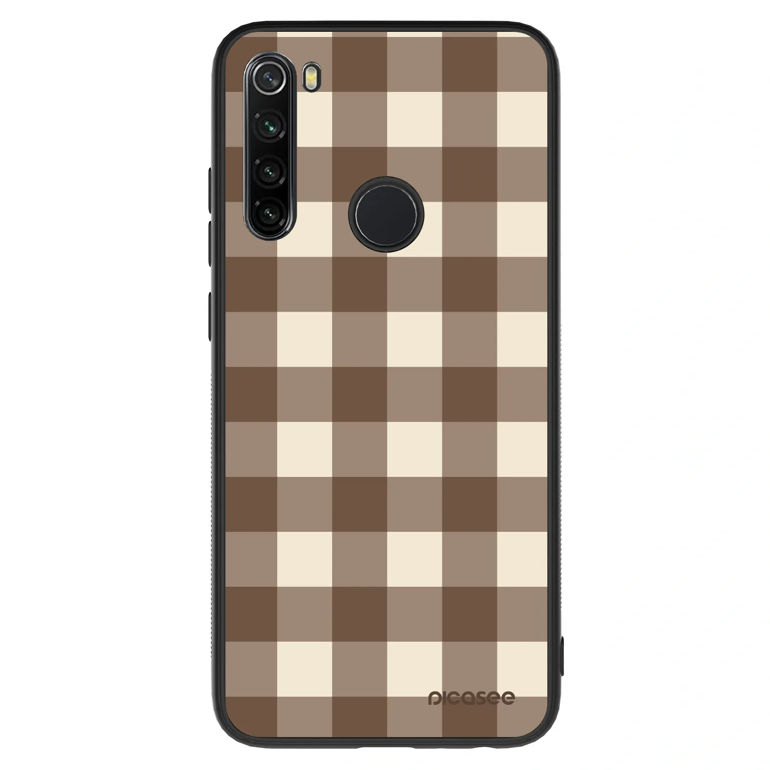 Picasee ULTIMATE CASE Xiaomi Redmi Note 8 - készülékre - Brown grid